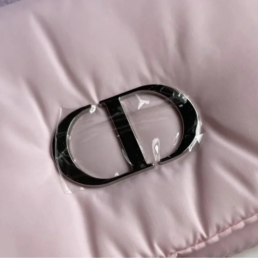 Dior Pink Puffy Cosmetic Bag, NIB 8x 5 - Picture 2 of 8
